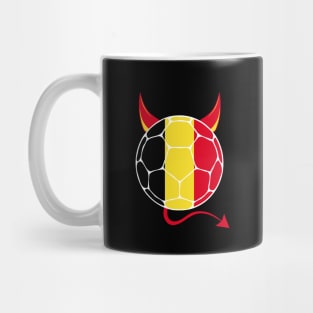 Belgium Football Halloween Mug
